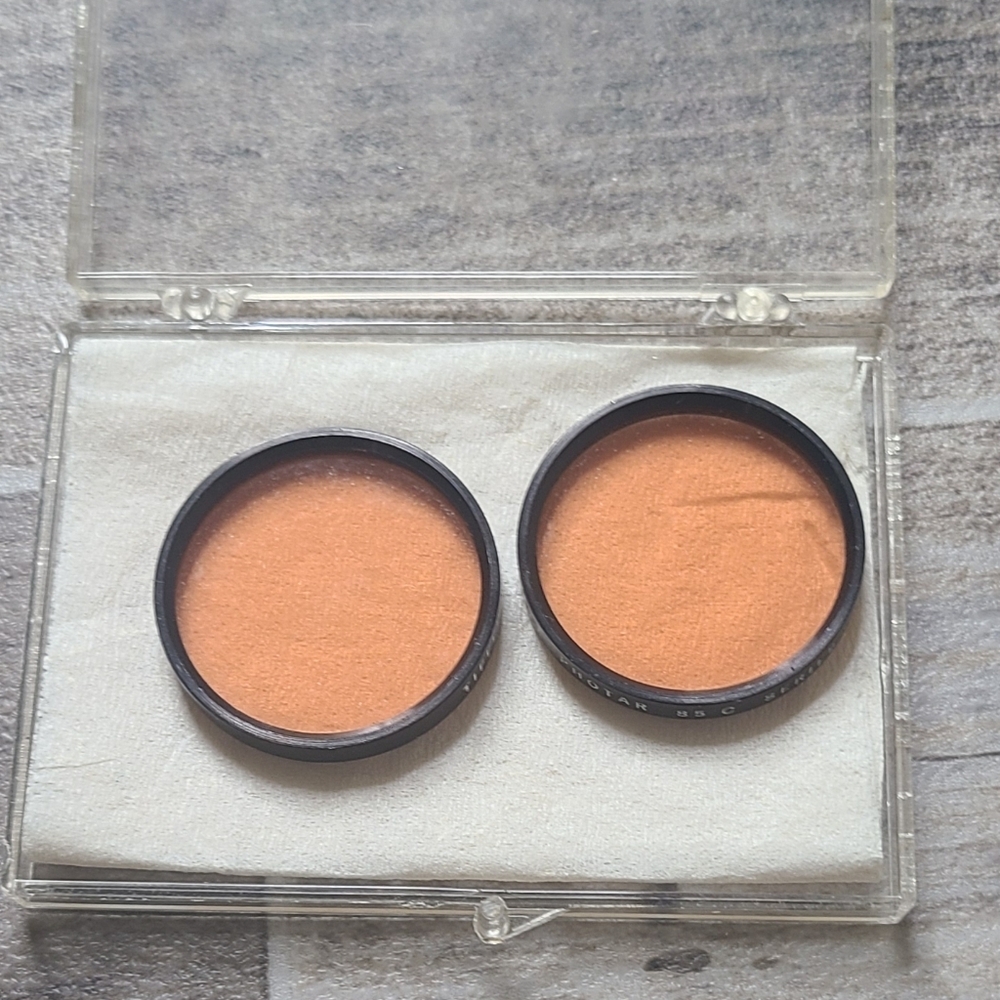 2 Tiffen orange 85 C Filter Series #5